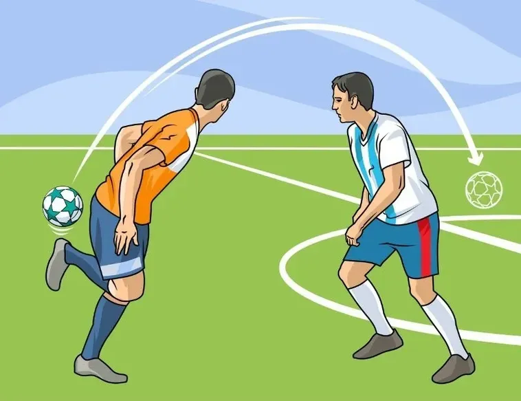 Kỹ Thuật Qua Người Đẳng Cấp Tuyệt Chiêu Đột Phá Hàng Phòng Ngự Đối Phương